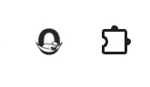 The zeroStudy toolbar icon on the left and the puzzle-piece Extensions icon on the right